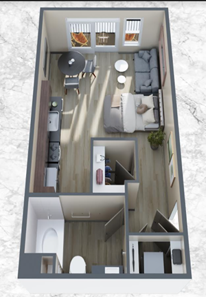 Floorplan Photos Gallery S1 Studio